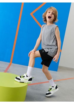 Sinsay - Szorty 2 pack Active - czarny ze sklepu Sinsay w kategorii Spodenki chłopięce - zdjęcie 179318447