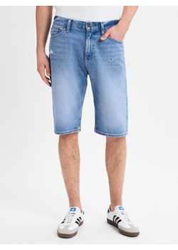 Tommy Jeans Męskie szorty dżinsowe - Ryan Mężczyźni Bawełna light stone jednolity ze sklepu vangraaf w kategorii Spodenki męskie - zdjęcie 179328605