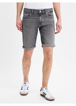 Tommy Jeans Męskie szorty dżinsowe - Ronnie Mężczyźni Bawełna jasny szary jednolity ze sklepu vangraaf w kategorii Spodenki męskie - zdjęcie 179328606