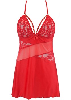 Czerwona koszulka babydoll i stringi V-10469, Kolor czerwony, Rozmiar L, Axami ze sklepu Intymna w kategorii Koszule nocne - zdjęcie 179334646