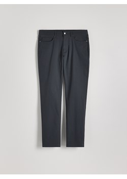 Reserved - Spodnie slim fit z lyocellem - granatowy ze sklepu Reserved w kategorii Spodnie męskie - zdjęcie 179336547