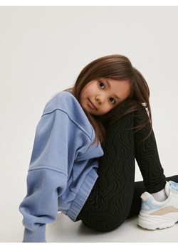 Reserved - Bawełniane legginsy - czarny ze sklepu Reserved w kategorii Spodnie dziewczęce - zdjęcie 179347346