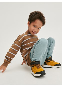 Reserved - Legginsy z efektem sprania - niebieski ze sklepu Reserved w kategorii Spodnie i półśpiochy - zdjęcie 179347786