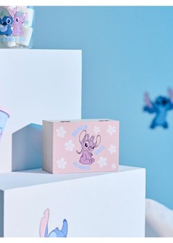 Sinsay - Pudełko do przechowywania z pokrywką Stitch - różowy ze sklepu Sinsay w kategorii Kosze i pudełka na zabawki - zdjęcie 179349677