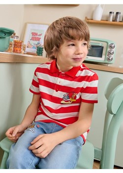 Sinsay - Koszulka polo Tom & Jerry Core - czerwony ze sklepu Sinsay w kategorii T-shirty chłopięce - zdjęcie 179349876