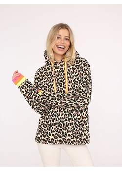 Zwillingsherz Bluza &quot;Leo&quot; w kolorze beżowo-czarnym ze sklepu Limango Polska w kategorii Bluzy damskie - zdjęcie 179353115