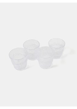 Sinsay - Szklanki 4 pack - biały ze sklepu Sinsay w kategorii Szklanki - zdjęcie 179358046