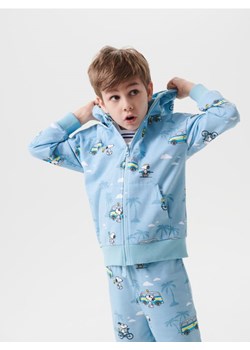 Sinsay - Bluza z kapturem Peanuts - błękitny ze sklepu Sinsay w kategorii Bluzy chłopięce - zdjęcie 179358105