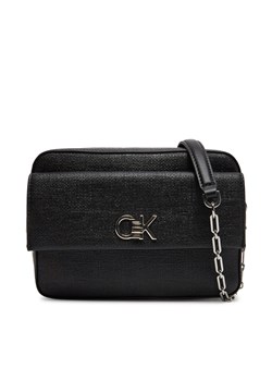 Torebka Calvin Klein Ck Pocket Camera Bag_Tex K60K613239 Czarny ze sklepu eobuwie.pl w kategorii Kopertówki - zdjęcie 179360056