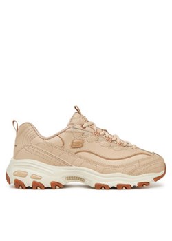 Skechers Sneakersy D'Lites-Good Neutral 149807/NAT Beżowy ze sklepu MODIVO w kategorii Buty sportowe damskie - zdjęcie 179362006