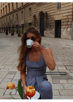 Mohito - Top na ramiączkach - granatowy ze sklepu Mohito w kategorii Bluzki damskie - zdjęcie 179363445