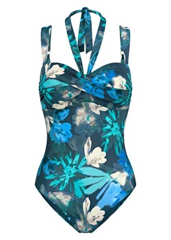 Triumph jednoczęściowy strój kąpielowy Summer Fleur OPD 10222315-M025, Kolor zielono-niebieski, Rozmiar 38E, Triumph ze sklepu Primodo w kategorii Stroje kąpielowe - zdjęcie 179367748