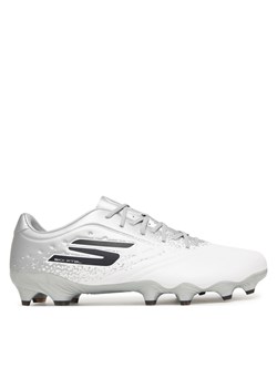 Buty do piłki nożnej Skechers Skechers Gold Fg- 252015/WSL Biały ze sklepu eobuwie.pl w kategorii Buty sportowe męskie - zdjęcie 179368895