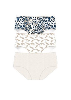 3-pack figi damskie Essentials 3488, Kolor multicolour, Rozmiar M, Cotonella ze sklepu Intymna w kategorii Majtki damskie - zdjęcie 179368928