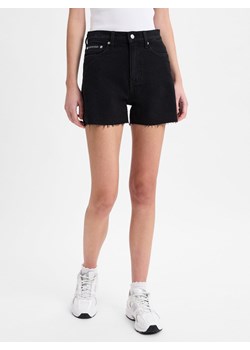 Calvin Klein Jeans Damskie szorty dżinsowe Kobiety Bawełna czarny jednolity ze sklepu vangraaf w kategorii Szorty - zdjęcie 179370765