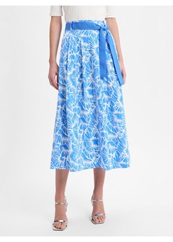 More & More Damska spódnica o linii A Kobiety Bawełna niebieski wzorzysty ze sklepu vangraaf w kategorii Spódnice - zdjęcie 179370845