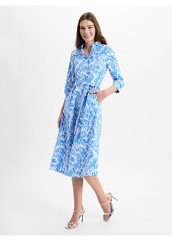 More & More Sukienka damska z bluzką Kobiety Bawełna niebieski wzorzysty ze sklepu vangraaf w kategorii Sukienki - zdjęcie 179370846