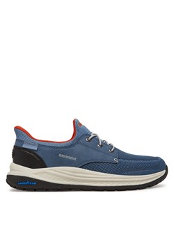 Sneakersy Skechers Meroe-Alden 205467/BLU Niebieski ze sklepu eobuwie.pl w kategorii Buty sportowe męskie - zdjęcie 179373079