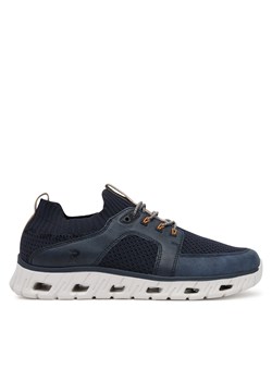 Sneakersy Rieker 04351-14 Granatowy ze sklepu eobuwie.pl w kategorii Buty sportowe męskie - zdjęcie 179377405