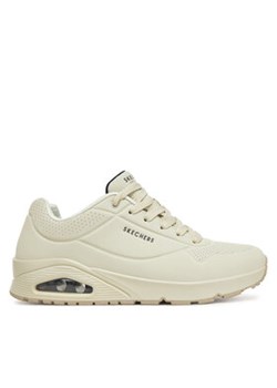 Skechers Sneakersy Uno - Stand On Air 52458/OFWT Écru ze sklepu MODIVO w kategorii Buty sportowe męskie - zdjęcie 179380259