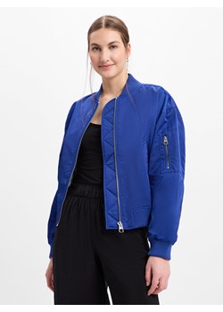 Marc O'Polo Bluza damska Kobiety Sztuczne włókno błękit królewski jednolity ze sklepu vangraaf w kategorii Kurtki damskie - zdjęcie 179380617