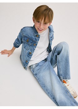 Reserved - Classic denim straight - niebieski ze sklepu Reserved w kategorii Spodnie chłopięce - zdjęcie 179380777