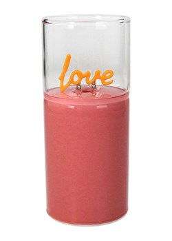 Kersten Dekoracyjna lampa LED &quot;Love&quot; w kolorze czerwonym - wys. 15 x Ø 6,5 cm ze sklepu Limango Polska w kategorii Oświetlenie led - zdjęcie 179384166