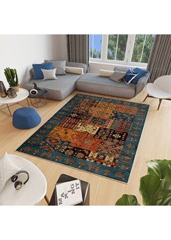 Mioli Dywan &quot;Woopamuk&quot; w kolorze pomarańczowo-niebieskim ze sklepu Limango Polska w kategorii Dywany - zdjęcie 179390998