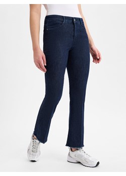 BRAX Dżinsy bootcut - Shakira S Kobiety Bawełna dark stone jednolity ze sklepu vangraaf w kategorii Jeansy damskie - zdjęcie 179391425