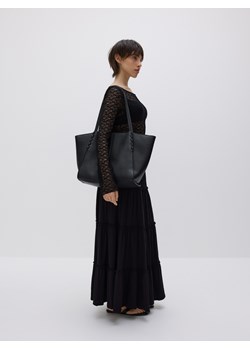Reserved - Torebka shopper - czarny ze sklepu Reserved w kategorii Torby Shopper bag - zdjęcie 179393157