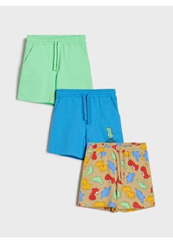 Sinsay - Szorty 3 pack - beżowy ze sklepu Sinsay w kategorii Spodenki chłopięce - zdjęcie 179394678