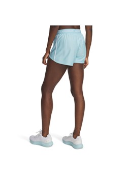 Damskie spodenki treningowe Under Armour Tech Play Up Shorts - niebieskie ze sklepu Sportstylestory.com w kategorii Szorty - zdjęcie 179403878