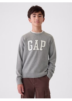 GAP Sweter w kolorze szarym ze sklepu Limango Polska w kategorii Swetry chłopięce - zdjęcie 179406348