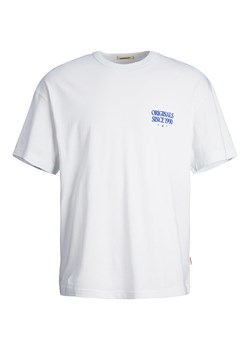 JACK &amp; JONES Junior Koszulka &quot;Mykonos&quot; w kolorze białym ze sklepu Limango Polska w kategorii T-shirty chłopięce - zdjęcie 179406605