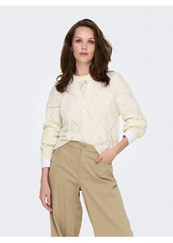 ONLY Sweter w kolorze kremowym ze sklepu Limango Polska w kategorii Swetry damskie - zdjęcie 179406825