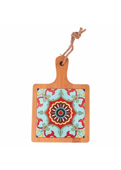 Villa d´Este Deska w kolorze jasnobrązowo-turkusowym do krojenia - 12,9 x 19,6 cm ze sklepu Limango Polska w kategorii Deski - zdjęcie 179406939