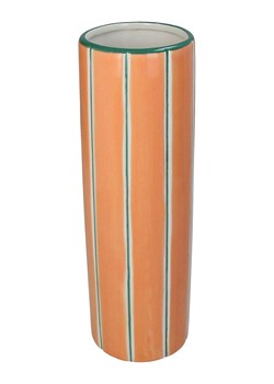 Kersten Wazon &quot;Stripe&quot; w kolorze pomarańczowym - wys. 28 x Ø 9,2 cm ze sklepu Limango Polska w kategorii Wazony - zdjęcie 179407109