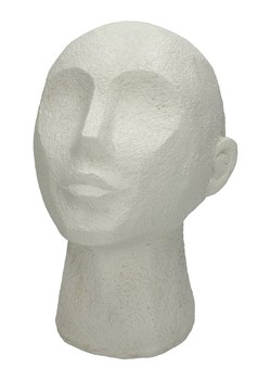 Kersten Figurka dekoracyjna &quot;Head&quot; w kolorze kremowym - 19 x 23 x 16 cm ze sklepu Limango Polska w kategorii Dekoracje - zdjęcie 179407116