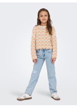KIDS ONLY Sweter w kolorze beżowym ze sklepu Limango Polska w kategorii Swetry dziewczęce - zdjęcie 179407157