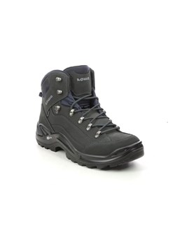 LOWA Skórzane buty turystyczne "Renegade GTX Mid" w kolorze czarnym ze sklepu Limango Polska w kategorii Buty trekkingowe męskie - zdjęcie 179407387