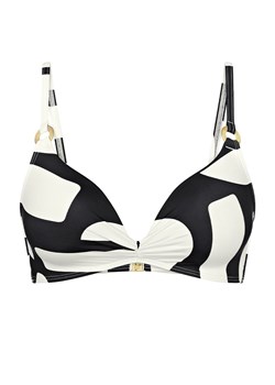 Triumph biustonosz bikini top z wkładkami Summer Allure 10222239-M016, Kolor czarno-biały, Rozmiar 38D, Triumph ze sklepu Primodo w kategorii Stroje kąpielowe - zdjęcie 179410258