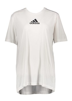 adidas Koszulka sportowa &quot;3S Back&quot; w kolorze białym ze sklepu Limango Polska w kategorii T-shirty męskie - zdjęcie 179410657