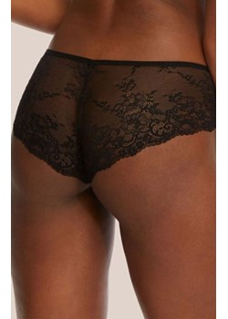 Koronkowe figi damskie czarne Sara P-925/3, Kolor czarny, Rozmiar M, Kinga ze sklepu Intymna w kategorii Majtki damskie - zdjęcie 179412075