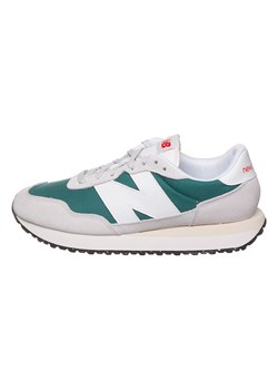 New Balance Sneakersy &quot;237&quot; w kolorze biało-zielonym ze sklepu Limango Polska w kategorii Buty sportowe męskie - zdjęcie 179412297