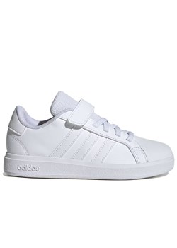 Buty adidas Grand Court 2.0 IH5531 - białe ze sklepu streetstyle24.pl w kategorii Buty sportowe dziecięce - zdjęcie 179412669