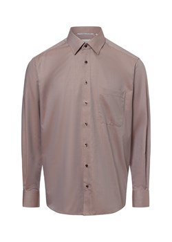 Eterna Comfort Fit Męska koszula biznesowa - non-iron Mężczyźni Comfort Fit Bawełna melanżowy wzorzysty ze sklepu vangraaf w kategorii Koszule męskie - zdjęcie 179416337