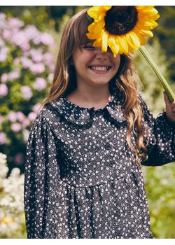 Reserved - Sukienka w kwiatki - wielobarwny ze sklepu Reserved w kategorii Sukienki dziewczęce - zdjęcie 179425539