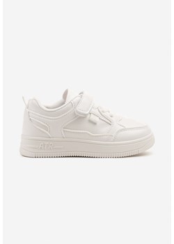 Białe Buty Sportowe Sneakersy Ozdobione Tłoczeniem Ellirisse ze sklepu renee.pl w kategorii Buty sportowe dziecięce - zdjęcie 179426777
