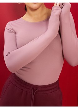 Sinsay - Body z długimi rękawami - fioletowy - id: 3897Z-34X - marki Sinsay - 179429545 Sinsay - Body z długimi rękawami - fioletowy ze sklepu Sinsay w kategorii Bluzki damskie - zdjęcie 179429545
