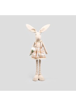 Homla Figurka dekoracyjna &quot;Lupe&quot; w kolorze jasnobrązowo-białym - wys. 68 cm ze sklepu Limango Polska w kategorii Dekoracje - zdjęcie 179431327